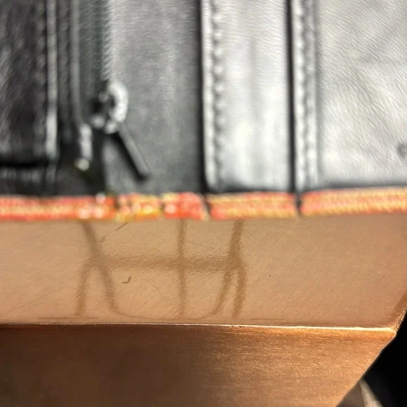 Vivienne Westwood leather plaid print long wallet - Picture 7 of 7